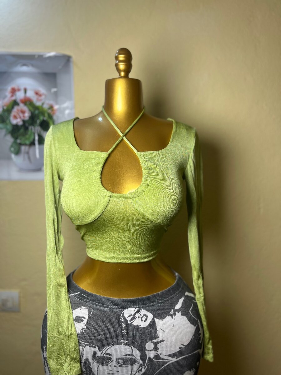 Crop top tendance sexy femme