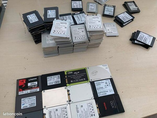 Lot de SSD 120GB