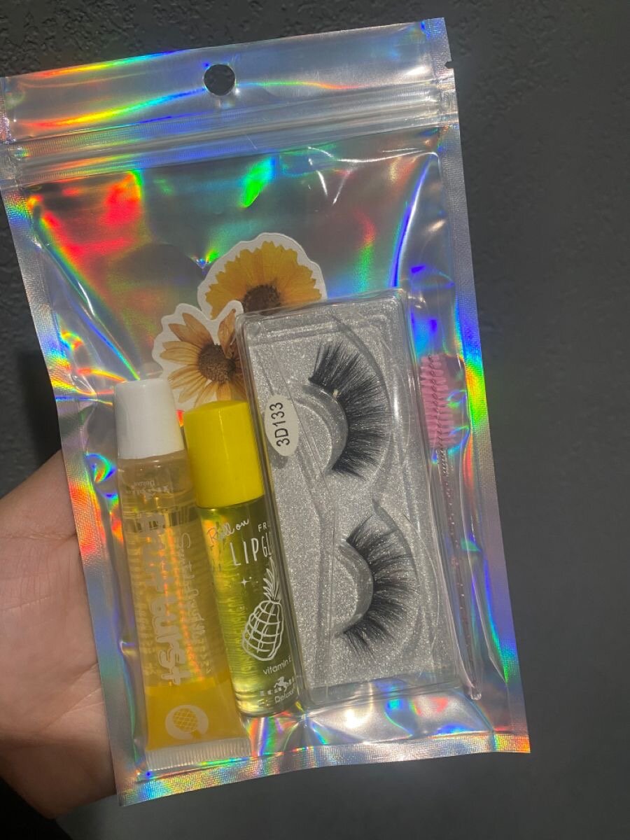 Kit Beauté Faux Cils et Gloss