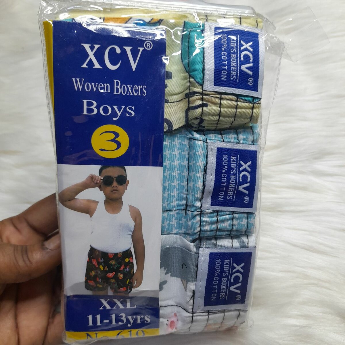 Caleçons garçons 3 pack