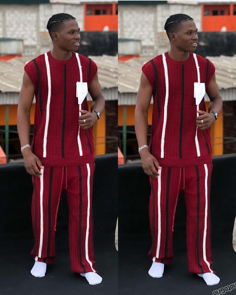 Ensemble africain élégant pour hommes