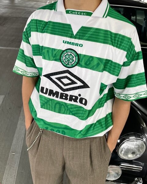 Maillot de football rétro vert