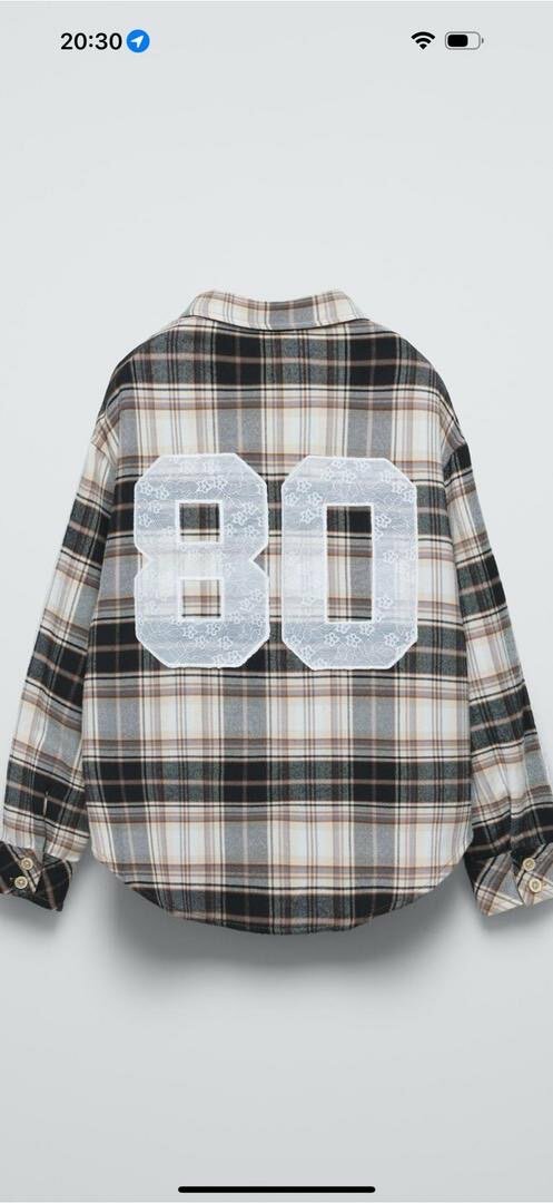 Продаю рубашку для девочки от фирмы zara абсолютно новая