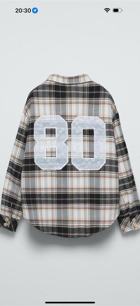 Продаю рубашку для девочки от фирмы zara абсолютно новая