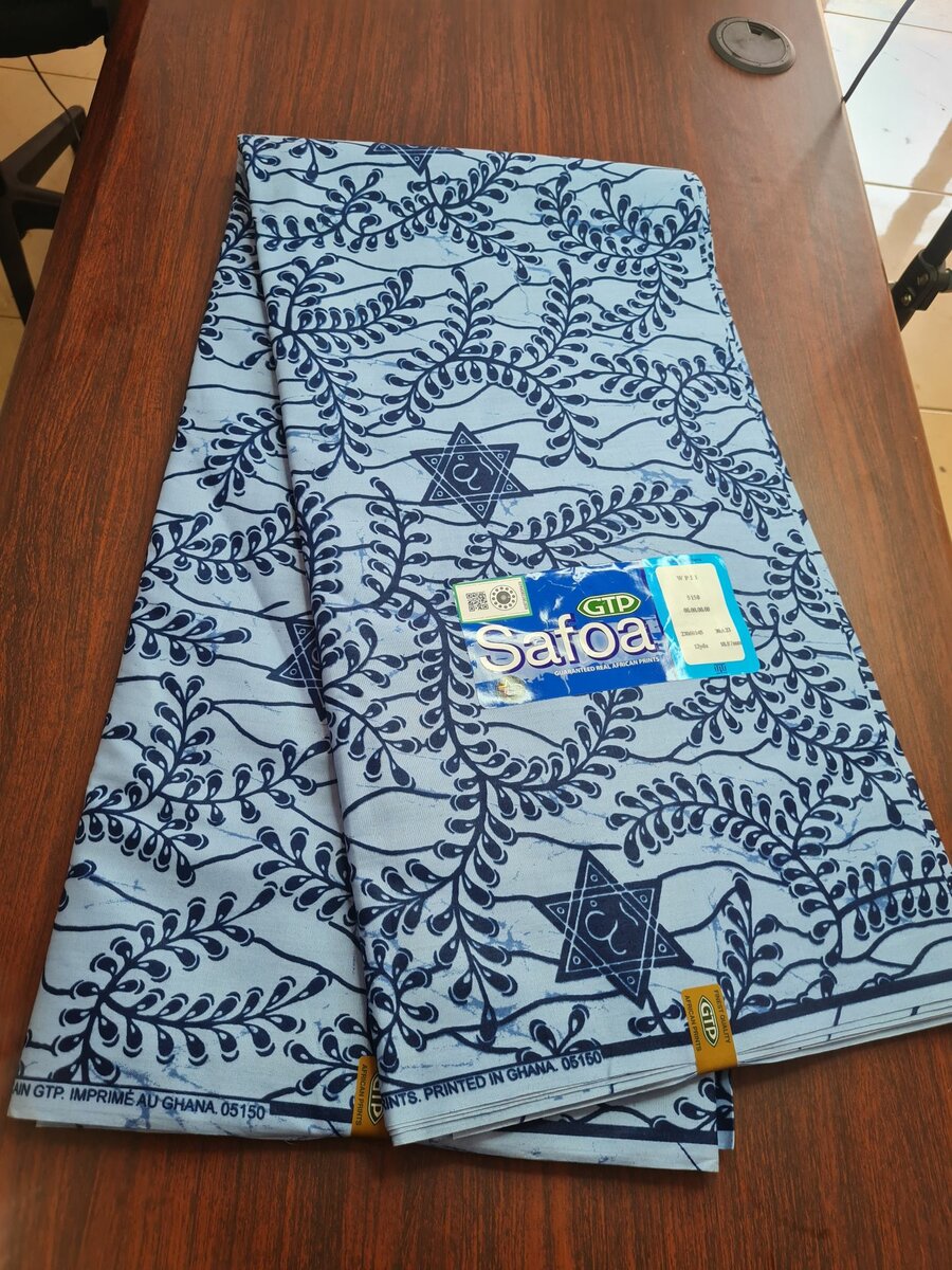 Safoa Indigo white fabrics