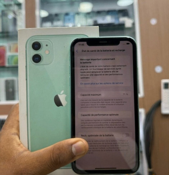 iPhone 11 Vert 64 Go