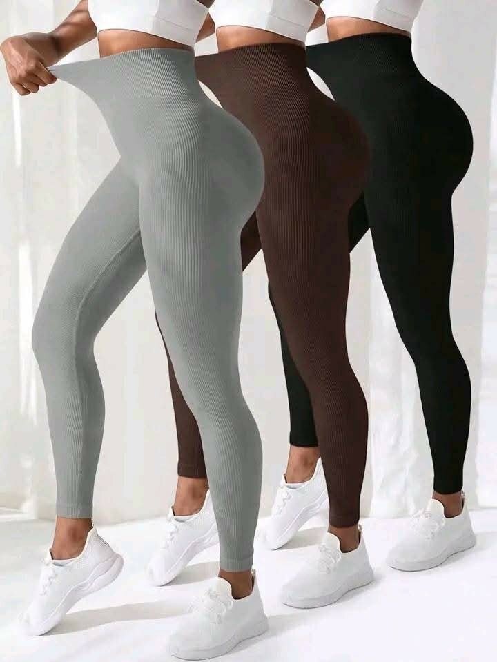 Ribbed leggings
