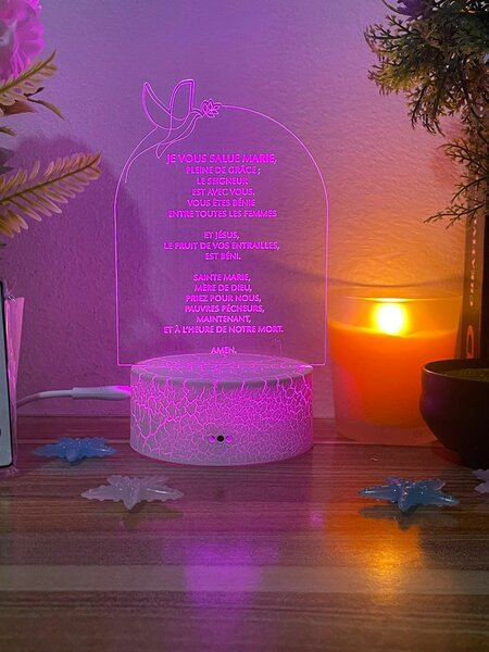 Veilleuse religieuse