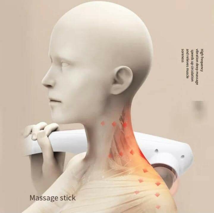 Bâton de massage électrique.