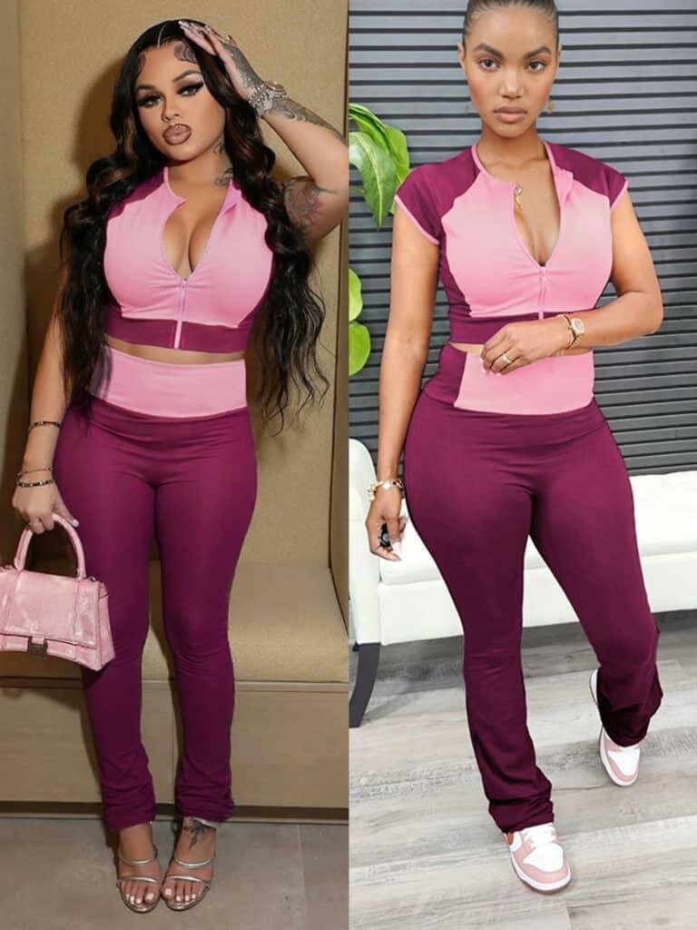 Ensemble de survêtement élégant femme