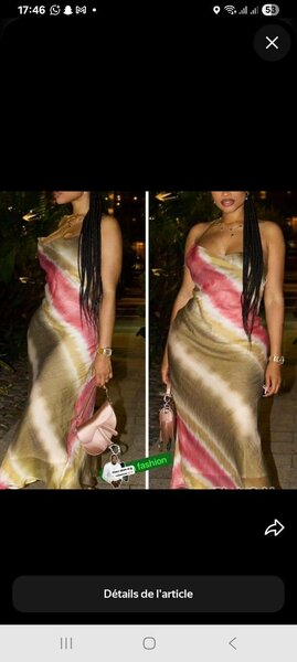 Robe Maxi Satinée Élégante