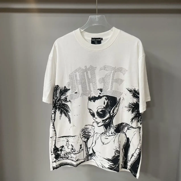 T-shirt stylée avec motif extraterrestre