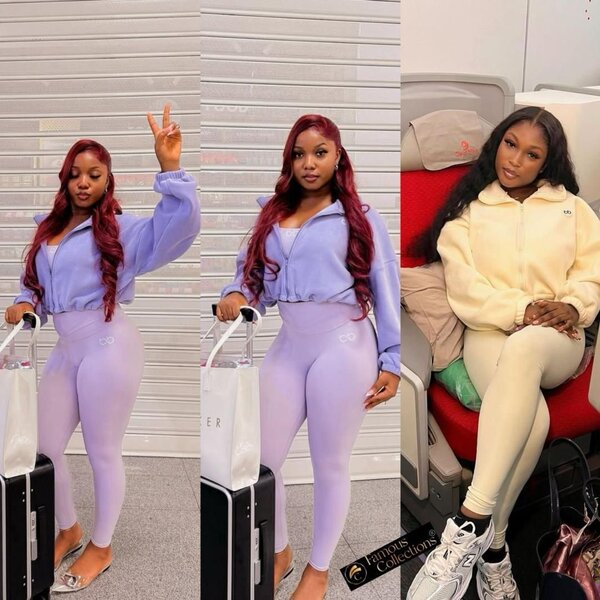 Ensemble Décontracté Rayé