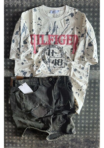 T-shirt et short décontractés