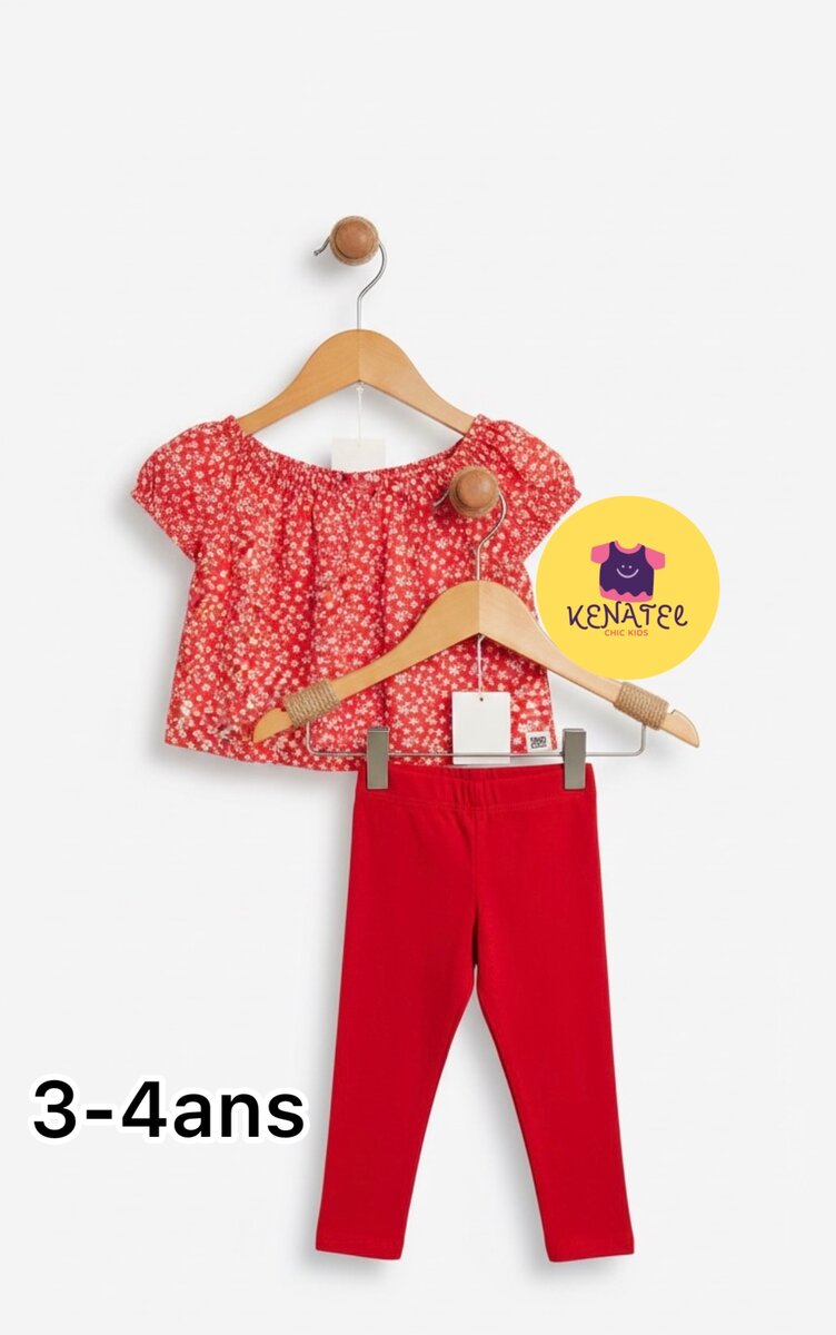 Ensemble Fille Été 3-4 ans