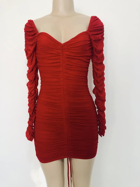 Dress rouge