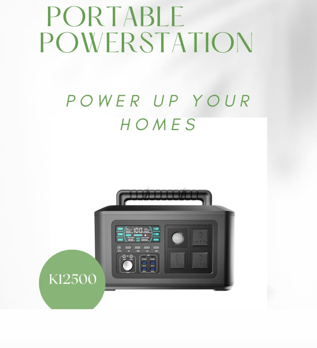 PORTABLE POWER STATION