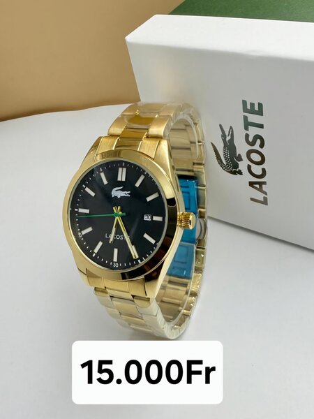 Montre Homme Lacoste Dorée