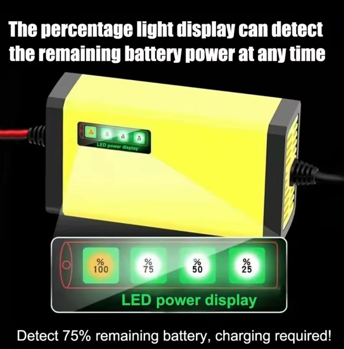 Chargeur de Batterie Voiture 12V