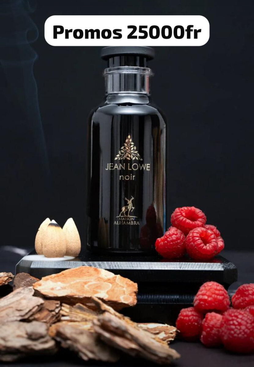 Parfum Intense Jean Lowe Noir