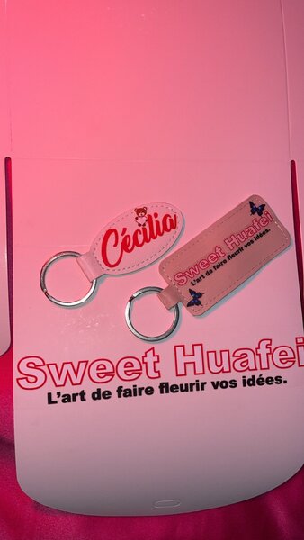 Porte-clés personnalisés