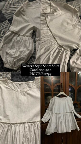 Western style short shirt