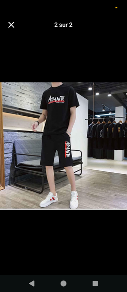 Ensemble T-shirt et Short Homme