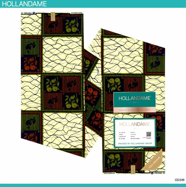 Pagne AfricainColoréHollandame