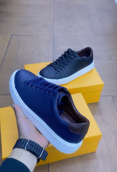 Кеды синие, мужские