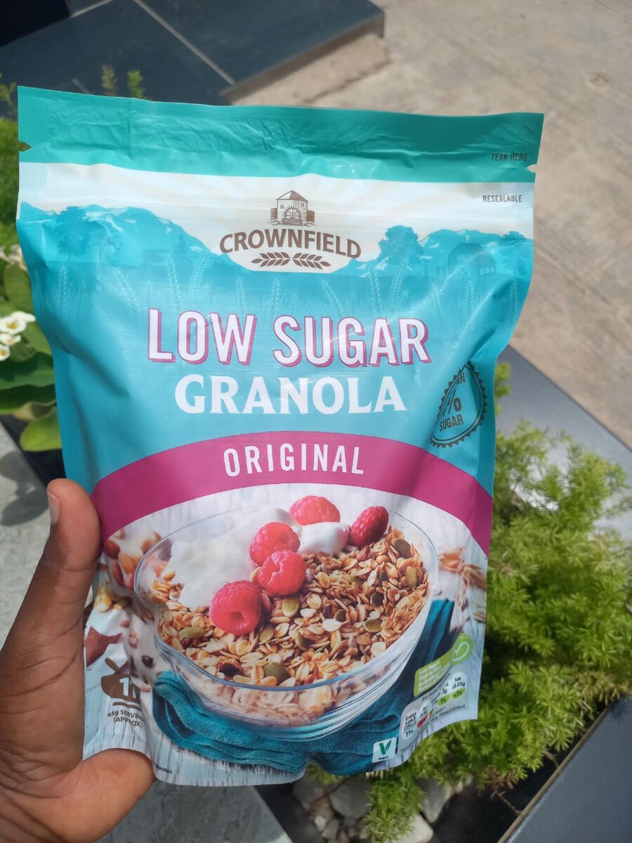 Crownfield high protein granola