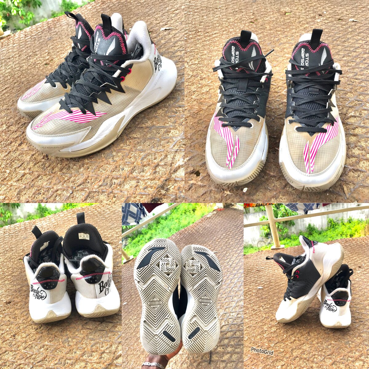 Baskets de sport modernes