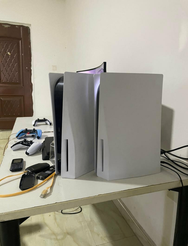 Play station 5 with loaded games