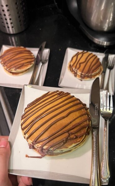 Pancakes au Chocolat
