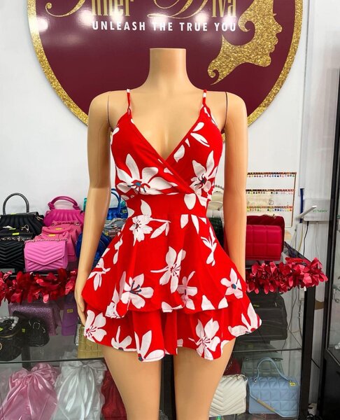 Red dress