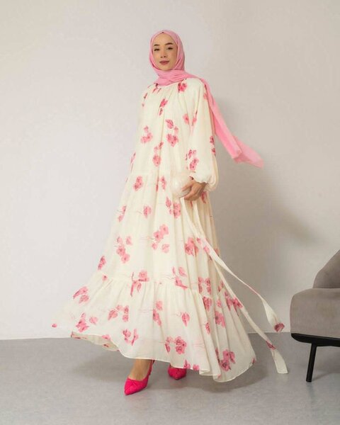 Шикарное шифоновое платье