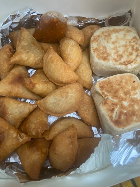 Assortiment de pâtisseries salées