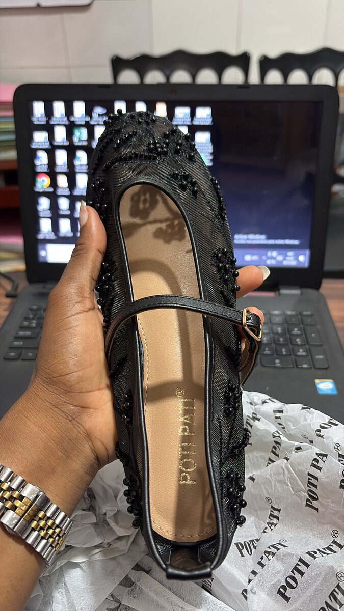 Ballerines Noires Élégantes