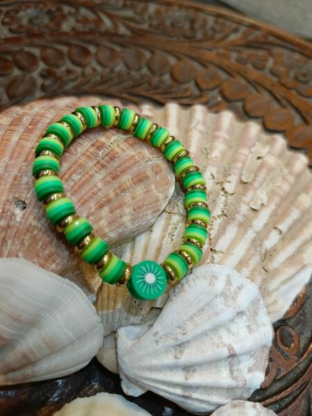 Handmade Clay Bead bracelets