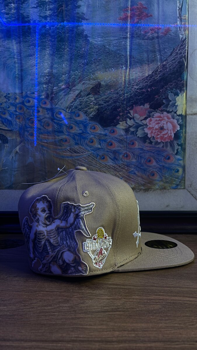 Casquette tendance LA beige