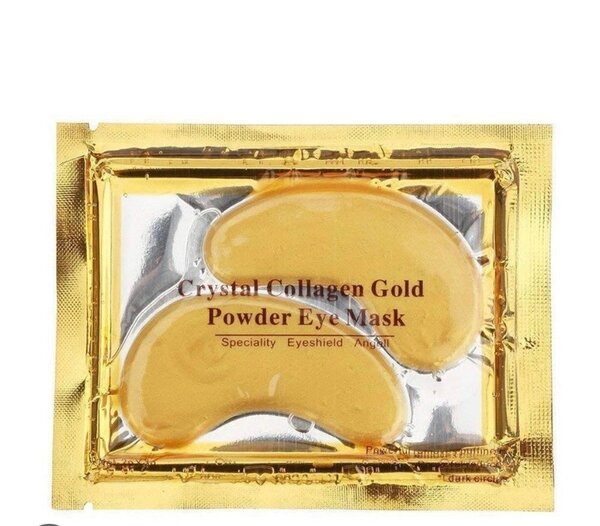 Crystal collagen gold powder eye mask