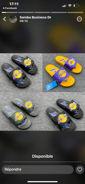 Sandales lackers