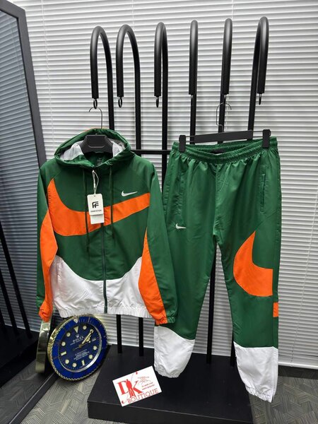 Survêtement Vert Orange Homme