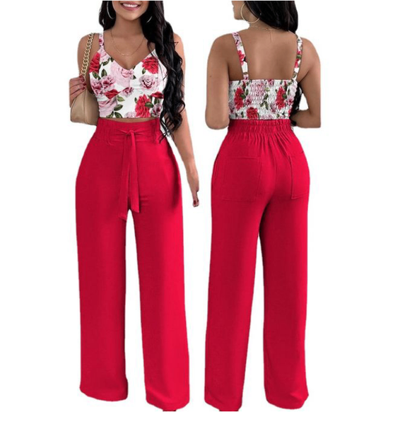 Women's Fashion High Waist Trouser