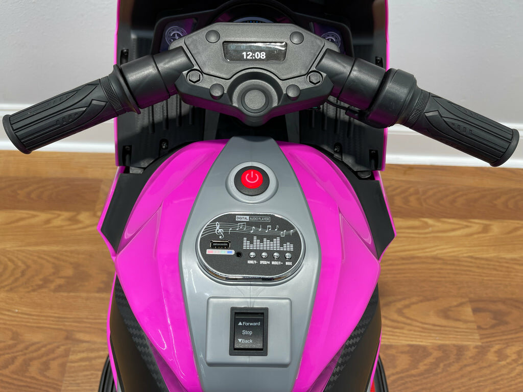 Moto électrique enfant rouge