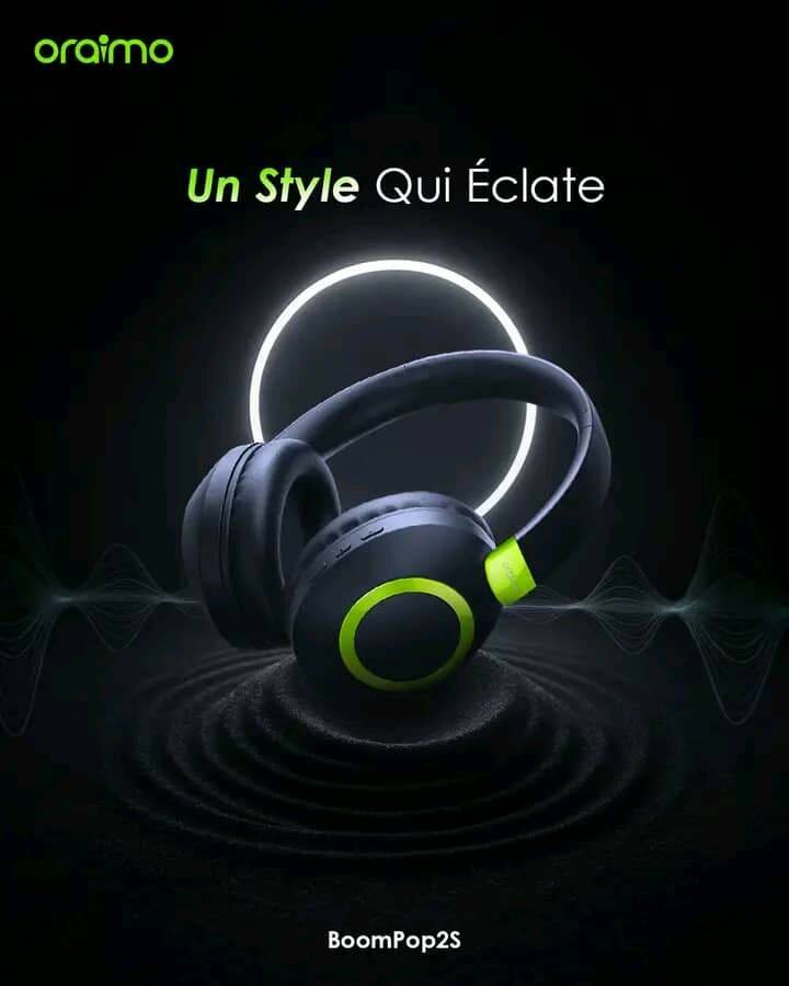 oraimo BoomPop2S Casque Bluetooth