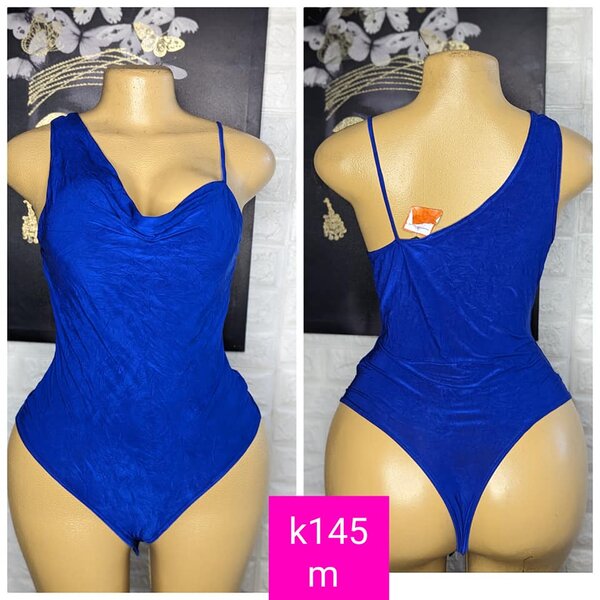 Beautiful and stylish women's bodysuit blue