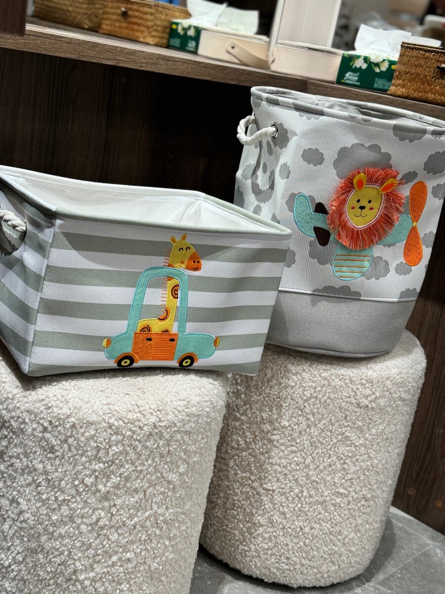 Корзины для игрушек, качество отличное, вместительные