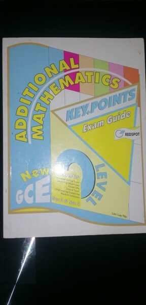 Additional mathematics key points exam guide O level G. C. E