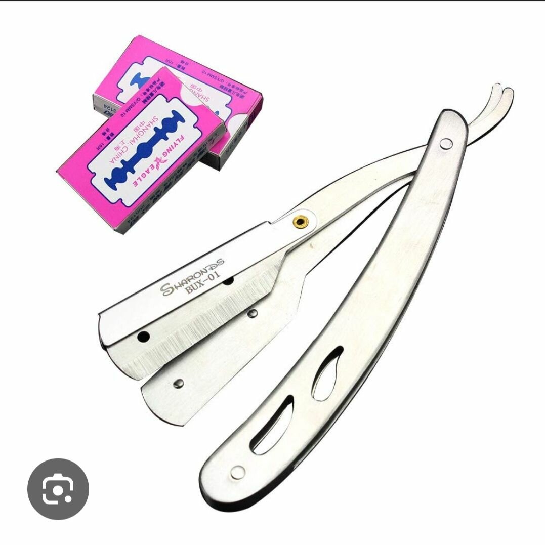 Razor holder steel for shaving