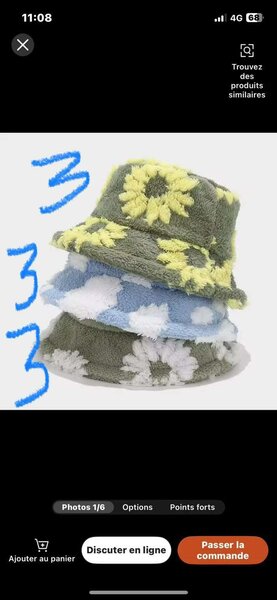 Chapeau Bob Fourrure Stylé